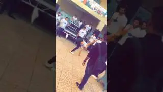 Hesham Alaraky playing Gymnastics with his students