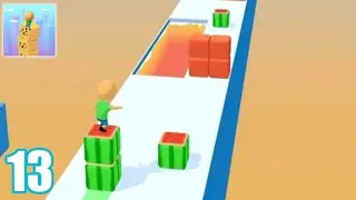Cube Surfer! Gameplay Walkthrough Level 13 (Android, iOS)