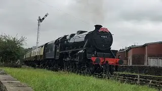 Black 5 '45212' hauling trains through to Rawtenstall. East Lancashire Railway. 18/9/25.