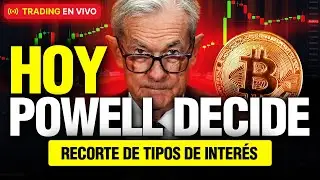 ⚠️ JEROME POWELL EN ESPA&Ntilde;OL: &iquest;BITCOIN EXPLOTA O SE HUNDE? 🔴 TRADING EN VIVO