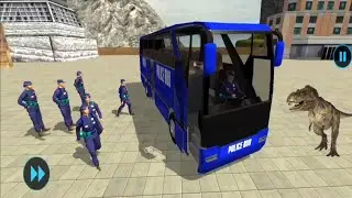 Offroad Police Bus Driving - Us Police Bus Driving Simulator Games - Best Police Bus Gameplay Ep-3