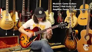 1968 Guild T-50 Guitar Demo
