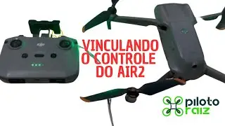 Como vincular o controle ao Air2 ou Air2S.