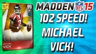 Madden 15 Ultimate Team - GOLDEN TICKET VICK! 102 SPEED! FREE AGENT CARDS! - MUT 15