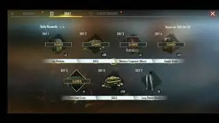 Claiming rewards from K.O night event.