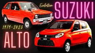 Suzuki Alto Evolution 1979 - 2023 (FX, Mehran, Maruti).