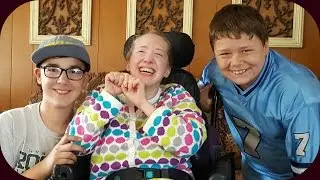 Micah Had Visitors Over the Weekend! Family Life with Cerebral Palsy