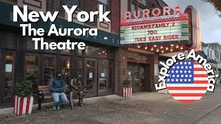 Visiting a 96 Year Old Vintage Movie Theatre in East Aurora New York | Explore New York