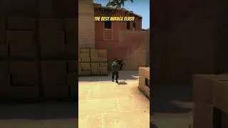 THE BEST MIRAGE FLASH #shorts #csgo