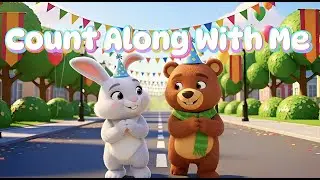 Count Along With Me | Learn Numbers 1&ndash;10 for Kids | Animal Parade & Nursery Rhymes | Cuddle Bubu