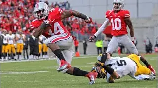 Carlos Hyde highlights vs Iowa (2013)