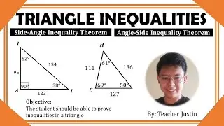 Side-Angle Inequality Theorem and Angle-Side Inequality Inequality Theorem