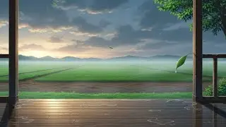 A Rainy Evening at the Countryside Home | Cozy Ghibli-Style ASMR 🌧️🏡