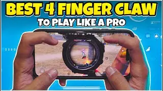 Best BGMI 4 Finger Claw Controls Used By Many Pro Players | Best Claw Control Setup For Everyone.