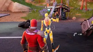 Where to Find DUMMY NPC in Fortnite - Fortnite Chapter 7 Season 1 (NPC)