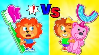 LeonCito | No elijas el cepillo de dientes equivocado | Dibujos animados | Video Para Niños