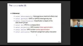Webinar Conditional Average Treatment Effects Estimation Using Stata - Di Liu (StataCorp LLC.)