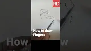 How to draw Fingers Drawing #shorts #short #viral #trending #art #youtubeshorts #fyp #ashortaday