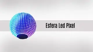Esfera LED Pixel 60cm - Star Lighting Division