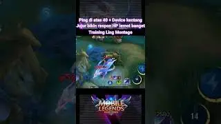 Kompilepilikasi Ling Montek#shorts #short #shortvideo #mobilelegends #gameplay #gaming #ling