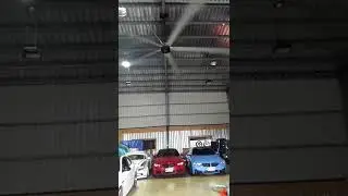 【Kale Fans】HVLS Fans for Auto Garage