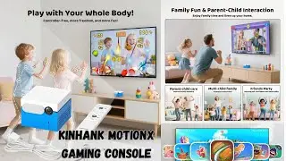 KINHANK MotionX Gaming Console | Indoor Motion Games for Kids & Families