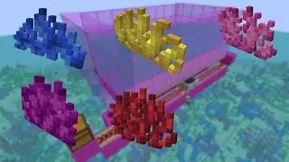 AFK Coral, Coral Fan and Seagrass Farm! (3,000-27,000 items/h) | Minecraft [STILL works]
