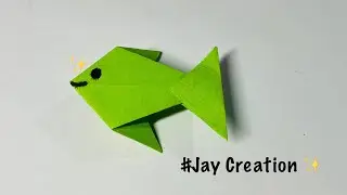 How to Prepare Paper Fish #diy #papercraft #origami @jaycreation2024 