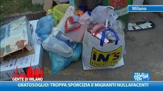 Gratosoglio: troppa sporcizia e migranti nullafacenti