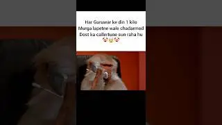 Chadarmod Dost #shorts #trending #popular #music #monkeymemes #murga