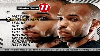 Winning Eleven 11 на основе PES 6 сезона 2006/07 (PS2 ISO)