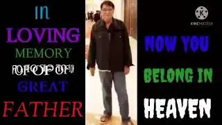 In loving memory of my husband