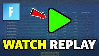 ✅️ How To Watch Replays in Fortnite 🔴