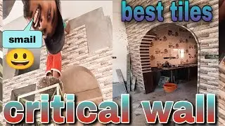 best arch designing tiles | 3D Eat Tiles Design | Marble Construction | funny moment😄😄😄
