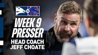 Jeff Choate Previews Nevada Football's Matchup vs. Boise State