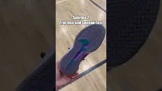 Nike Sabrina 2 Traction and Squeak Test #nikebasketball #sabrinaionescu