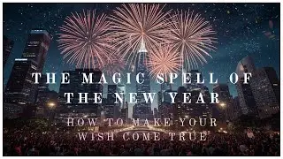 The Magic Spell Of The New Year. How to make your wish come true. #lifelessons #motivation #peace 