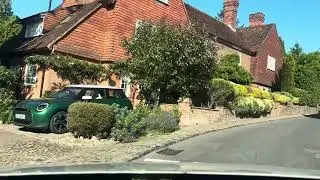 A drive through Chipstead, Kent, England