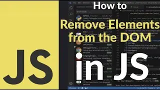 How to Remove Elements from the DOM in JavaScript | Delete Nodes Dynamically with Vanilla JS Easily