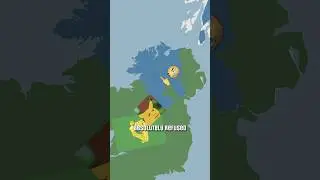 Why is one part of Ireland still part of the United Kingdom #history #ireland