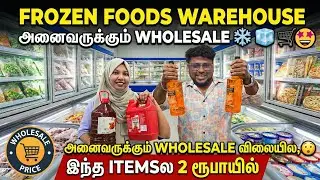 சென்னை-ல இப்படி ஒரு இடமா? 2ரூ முதல்! 🔥😱 Cheapest Frozen Food Warehouse | Tamil Food Review