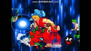 MUGEN Request: Jesse Army & Dig Dug Vs Rox Howard Clones & Zeeky H.Bomb