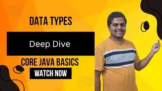 Data types in Java  |Core Java Basics
