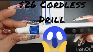 $26 Cordless Drill/Amazon/small haul #AIRSEE #beetlesgelpolish #amazon
