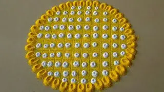 Navratri, Dussehra Rangoli Designs | Diwali Rangolis | Satisfying Videos | Top Rangoli by Aarti
