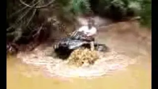 420 Rancher with 27 inch swamplites