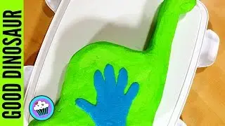 How to make The Good Dinosaur Cake - Pinch of Luck