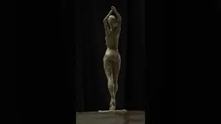 Small Female Figure Sculpture In Chavant NSP Medium Clay