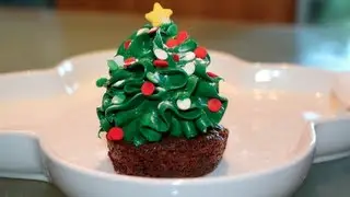 Brownies de Arbolito! (postre para navidad)