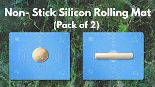 Silicone Baking Mat | Chapati & Roti Kneading Mat | Non-Stick Dough Rolling Mat Unboxing